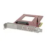 StarTech.com U.2 auf PCIe Adapter für 2,5" U.2 NVMe SSD, SFF 8639, 4x PCI Express 4.0