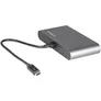 StarTech.com Dual-Monitor Thunderbolt Mini-Dock, 4K 60Hz DisplayPort, Gigabit-Ethernet, 1x USB 5Gbps