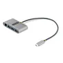 StarTech.com 3-Port USB-C Hub 3x USB-A USB 3.0 5 Gbit/s, Gigabit Ethernet