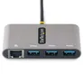 StarTech.com 3-Port USB-C Hub 3x USB-A USB 3.0 5 Gbit/s, Gigabit Ethernet