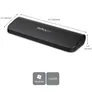 StarTech.com USB 3.0 Laptop Docking Station mit HDMI/DVI/VGA, 3x USB-A, GbE, Audio