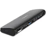 StarTech.com USB 3.0 Laptop Docking Station mit HDMI/DVI/VGA, 3x USB-A, GbE, Audio