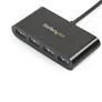 StarTech.com 4 Port USB 3.0 Hub 4x USB-A USB 3.2 Gen 1 (3.1 Gen 1), integrierte Kabel