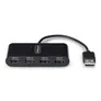 StarTech.com 4-Port USB 2.0 Hub, 4x USB-A, 480Mbps, Überstromschutz (OCP)