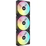 Corsair iCUE LINK QX120 RGB Starter Kit, schwarz, LED-Steuerung, 120mm, 3er-Pack