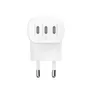 Belkin BoostCharge USB-C®-Ladegerät, 3 Anschlüssen und PPS (67 W)
