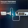 Foscam FN9108HE 8-Kanal 5 MP PoE Netzwerk Video Rekorder