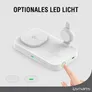 4smarts Qi2 Ladestation Trident mit MFi Fast Charger, weiß