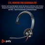 Poly Blackwire 3310 Headset for Business - USB-C - UC-zertifiziert