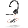 Poly Blackwire 3310 Headset for Business - USB-C - UC-zertifiziert