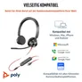 Poly Blackwire 3325 Headset for Business - USB-C - UC-zertifiziert