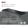 Club3D Thunderbolt™ 4 zertifizierte 12-in-1-Dockingstation