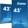 iiyama ProLite LH4365UHSB-B1 108cm (43") 4K UHD Signage Monitor DP/HDMI/RJ45