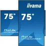 iiyama ProLite LH7565UHSB-B1 189cm (75") 4K UHD Signage Monitor DP/HDMI/RJ45
