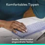 Logitech Keys-To-Go 2 Lilac - mobile kabellose Tastatur für Tablets & Notebooks