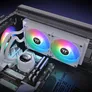 THERMALTAKE TH280 V2 Ultra Snow ARGB Sync All in One Wasserkühlung