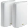 ASUS ZenWiFi XP4 Hybrid AX1800 + AV2 2er Pack Weiß Mesh WiFi 6 System