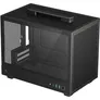 DeepCool CH160 schwarz Mini Tower Gehäuse Mini-ITX Glasfenster