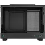 DeepCool CH160 schwarz Mini Tower Gehäuse Mini-ITX Glasfenster