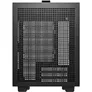 DeepCool CH160 schwarz Mini Tower Gehäuse Mini-ITX Glasfenster