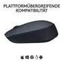 Logitech M170 Kabellose Maus Grau