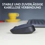 Logitech M170 Kabellose Maus Grau