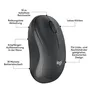 Logitech MK295 Silent Kabellose Maus-Tastaturkombination, US-Layout (Qwerty)