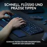 Logitech MX Keys S Graphite - Kabellose Tastatur, US-Layout (Qwerty)