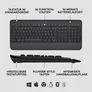 Logitech Signature MK650 Combo for Business, Grafit