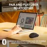 Logitech M240 Silent Kabellose Maus Graphite