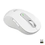 Logitech Signature M650 Pale Grey L (Linkshändig) - Bluetooth, Logi Bolt, 4000 DPI, Unterstützt von Logi Options+