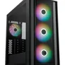 Cooler Master MasterBox MB600 Midi Tower ATX Gehäuse Glasfenster weiß