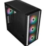 Cooler Master MasterBox MB600 Midi Tower ATX Gehäuse Glasfenster weiß