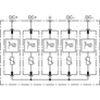 Dehn GAK im Gehäuse IP65 f. PV-Anl. 2MPPT und 1 String b. 1100V DC