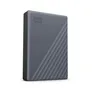 WD My Passport 5 TB 2.5 Zoll USB 3.0 Micro-B (5Gb/​s) Grau externe Festplatte HDD inkl. USB-C-Adapter