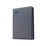 WD My Passport 5 TB 2.5 Zoll USB 3.0 Micro-B (5Gb/​s) Grau externe Festplatte HDD inkl. USB-C-Adapter