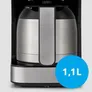 Medion MD 18458 Kaffeemaschine mit Thermoskanne