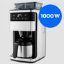 Medion MD 19911 Kaffeemaschine mit Mahlwerk edelstahl