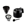 Medion MD 19911 Kaffeemaschine mit Mahlwerk schwarz