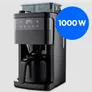 Medion MD 19911 Kaffeemaschine mit Mahlwerk schwarz