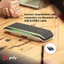 Poly Sync 40+ Bluetooth/ USB-A/C Freisprecheinrichtung inkl. BT700 USB-A Adapter (MS-Teams zertifiziert)