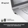 Logitech Ergo K860 Split for Business - ergonomische Tastatur mit Logi Bold