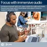 Poly Voyager Surround 80 UC USB-C-Headset, inkl. USB-C/A-Adapter, Microsoft Teams zertifiziert