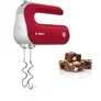 Bosch MFQ40303 Handrührgerät Styline dunkel rot / silber