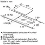 Bosch PKM875DP1D Einbau-Glaskeramikkochfeld autark 80cm Edelstahl