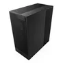 NZXT H7 Flow Black RGB (2024) Midi Tower ATX Gaming Gehäuse schwarz mit Glasfenster