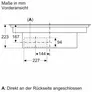 Neff V68TTX4L0 N90 Induktionskochfeld mit Dunstabzug