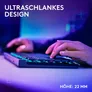 Logitech G515 Lightspeed TKL, Tactile-Switches, Schwarz - Kabellose Gaming Tastatur