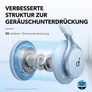 soundcore Space One True-Wireless Over-Ear Bluetooth-Kopfhörer blau