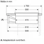 Siemens ED811BS16E iQ300 Kochfeld mit Dunstabzug (Induktion) 80 cm Rahmenlos